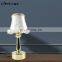 Home Decor Amazon Vintage Battery Operated Bed Side Dumbbell Aluminium Metal Table Lamp
