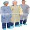 Level 1 Disposable Blue Non-woven PP Waterproof Anti-dust PPE Isolation Gowns Barber Isolation Gown