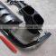 rear bumper For Mercedes Benz S Class W222 change to Barbos carbon fiber Rear Lip 15 16 17