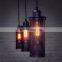 Retro industrial style iron net pendant light for decorate