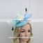 Fashioable Ladies Sinamay Base Hat With Veil For Chuch/Wedding