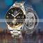 Top Brand SKMEI 9239 Moon Phase Automatic Watch Men Stainless Steel Quartz Mechanical Wristwatch