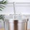 Hot Selling Stainless Steel Straight Skinny Tumbler with Lid and Straw