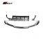CLY Front Lip For Benz W212 E Class Facelift Bra-bus Front car bumper Lip Carbon Fiber Anterior lip Spoiler