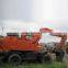 Original Japan made Hitachi ex100wd wheel excavator for sale