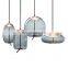 Nordic Glass LED Pendant Lights Dining Table Kitchen Bedside Hall Modern Minimalist Glass Ball LED Ceiling Pendant Lamp