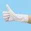 Long Cuff Whie Nitrile Disposable Gloves For Medical Industry factory