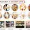 automatic fish shape wafer ice cream cone making machine