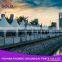 Luxury 5x5m White Chinese Pagoda Tents For Trade Show reception