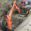 stationary pedestal boom breaker system