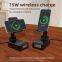 New three-in-one Bluetooth speaker wireless charging mobile phone holder house hold desktop play folding Phone holder
