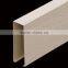 Promotional price top quality wood finish U shape ceiling aluminum profile for hot sale