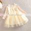 2015 New Autumn Children Clothing Baby Party Girls Dress Laced Princess Dress