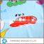 Top selling polished cartoon pattern print cotton fleece lining fabric
