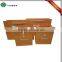 Custom luxury logo kraft paper cement bag with handles