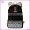 Women Bookbags Canvas Printing Backpack