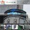 RGX P10 curve led display screen led display,P10 video flexible led curved display screen