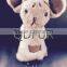 QD80905 Stuffed Real Mink Fur Kids Toys Rat Teedy