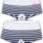 2015 Fashion Stripe Underwear US Navy Breathable Mens Boxer Underwear