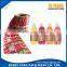 beverage bottle wrap film roll / PVC shrink sleeve for plastic bottle shrink label
