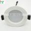 LED Downlight 12W AC100-240V With LED Driver,Silver/White Shell Warm / White indoor use Recessed led Down lamp