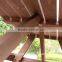 outdoor wooden beer garden table and bench