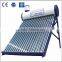 Copper Coil Non-pressurized Vacuum Tube Solar Water Heater