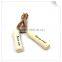 High-grade solid wood handle cowhide jump rope