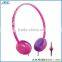 Fashion Headphone for Girls, Wired Headphone, Children Headphone