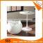 glossy fiber glass dining tables and chairs sets