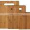 Totally Bamboo 3 Piece Bamboo Cutting Board Set, For Meat & Veggie Prep, Serve Bread, Crackers & Cheese, Cocktail Bar Board