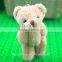 Mini cute teddy bear keychain plush toy for sale