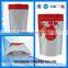 China factory Wholesale tea and coffee stand up with zipper bag plastic,stand up pouch with zipper
