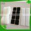 Die cut high sticky hook and loop square tape / self adhesive white hook and loop