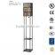 Contemporary Shelf Floor Lamp With Shade For Living Room