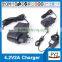ac dc adapter charger 4.2v 2a 3.7v lithium polymer battery charger eu us uk au plug YJP-042200