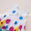 wholesale sleeveless clothing children fashion flower printed dress