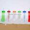 2016 High Quality BPA free Tritan plastic material drinking water bottle with straw
