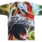 2016 new arrive t shirt 3d sublimation t shirt polyester t shirt
