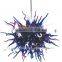 European living room mixed color glass ceiling pendant lamp PG002