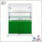 Customizable New Product Aluminium Frame Glass Showcase