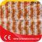  China Supplier Cheap Brown Color Cross Lapped Non Woven Mesh Spunlace Fabric Roll