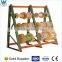 Warehouse cable reel storage rack