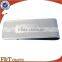 best selling products quality metal silver flat money clip for business gift set