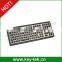 Water proof sealed backlight silicone keyboard with numeric keypad