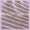 wool fabric for coats jacquard stripe real fur fabric Shenzhen textile market