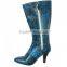 Python leather boots SWPS-005