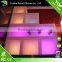 Big Long Rectangle Remote Control Glowing Plastic Vase Led Pot Flower Pot