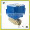 2 way brass 12V electric Motor ball Valve with manual operated For Auto drain water heating system CE certification 3/4" 1 inch