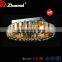 Two compund Sparking Crystal Beaded Pendant Lamp, Crystal Light